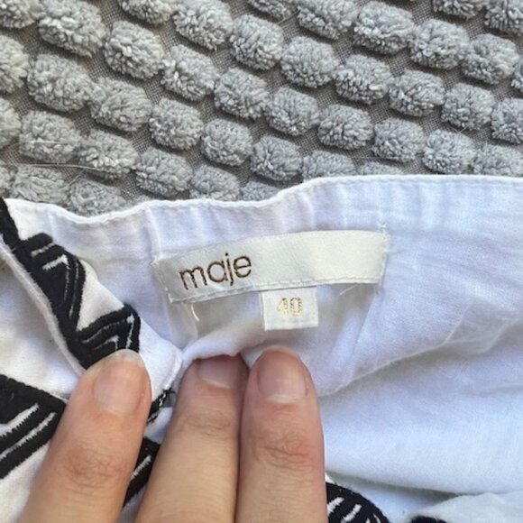 Maje Ika Embroidered Romper - Picture 5 of 8